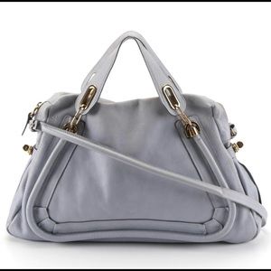Chloe Paraty Handbag in Soft Blue